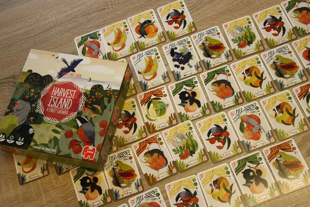 Jumbo Harvest Island Bordspel - 2-4 Spelers