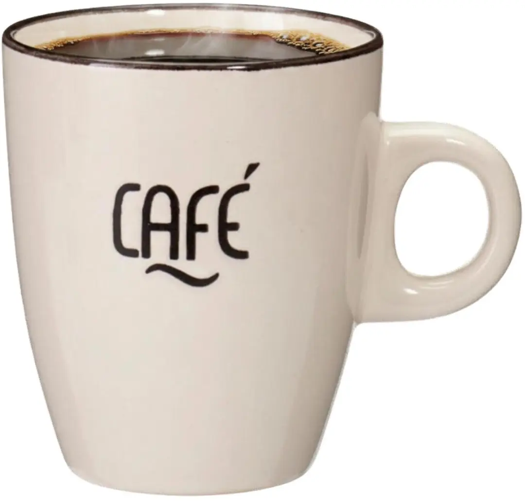 Excellent Houseware Siaki Barista Cafe Mokken - 8 Stuks 220ml - Creme
