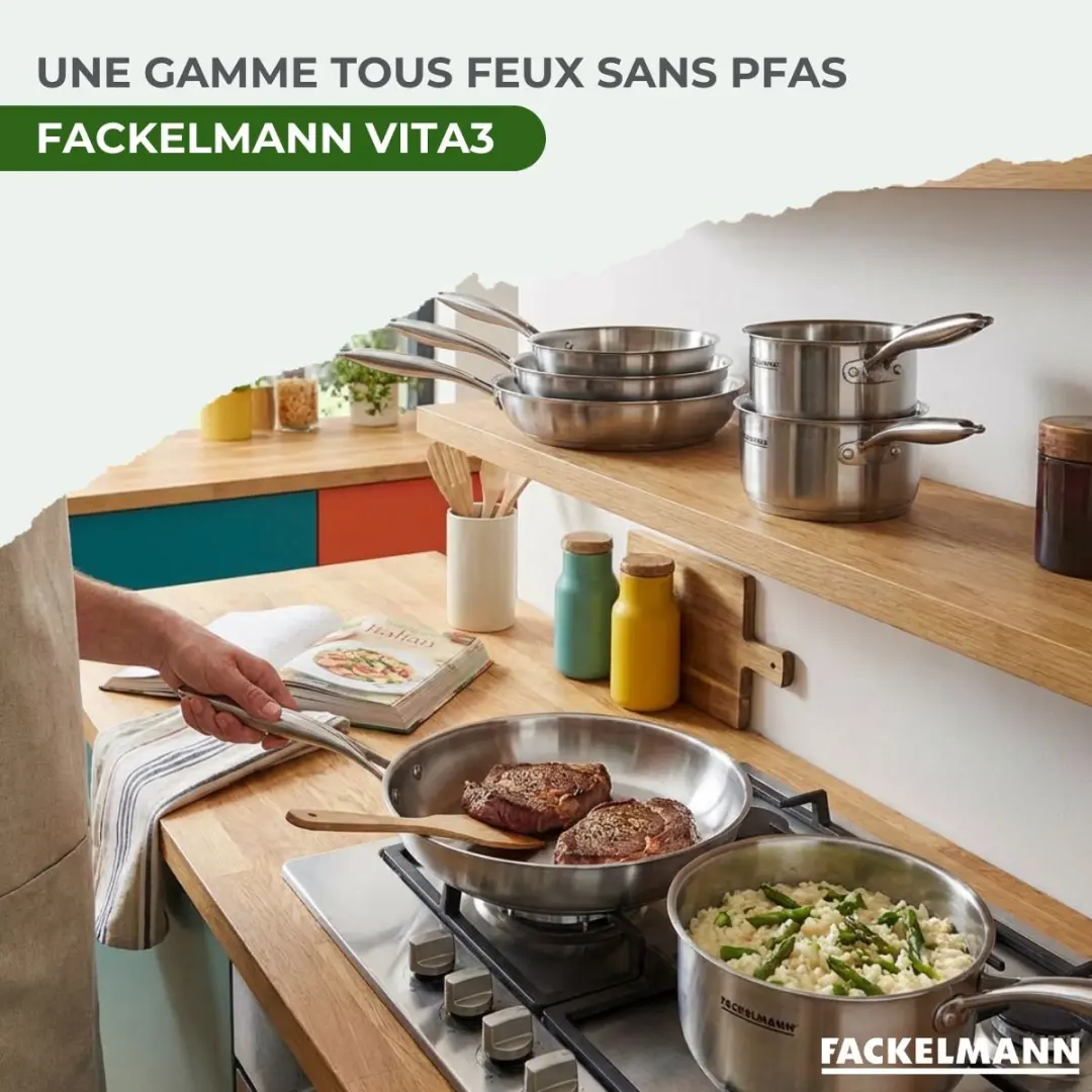 Fackelmann Vita3 Triply Pan 26cm