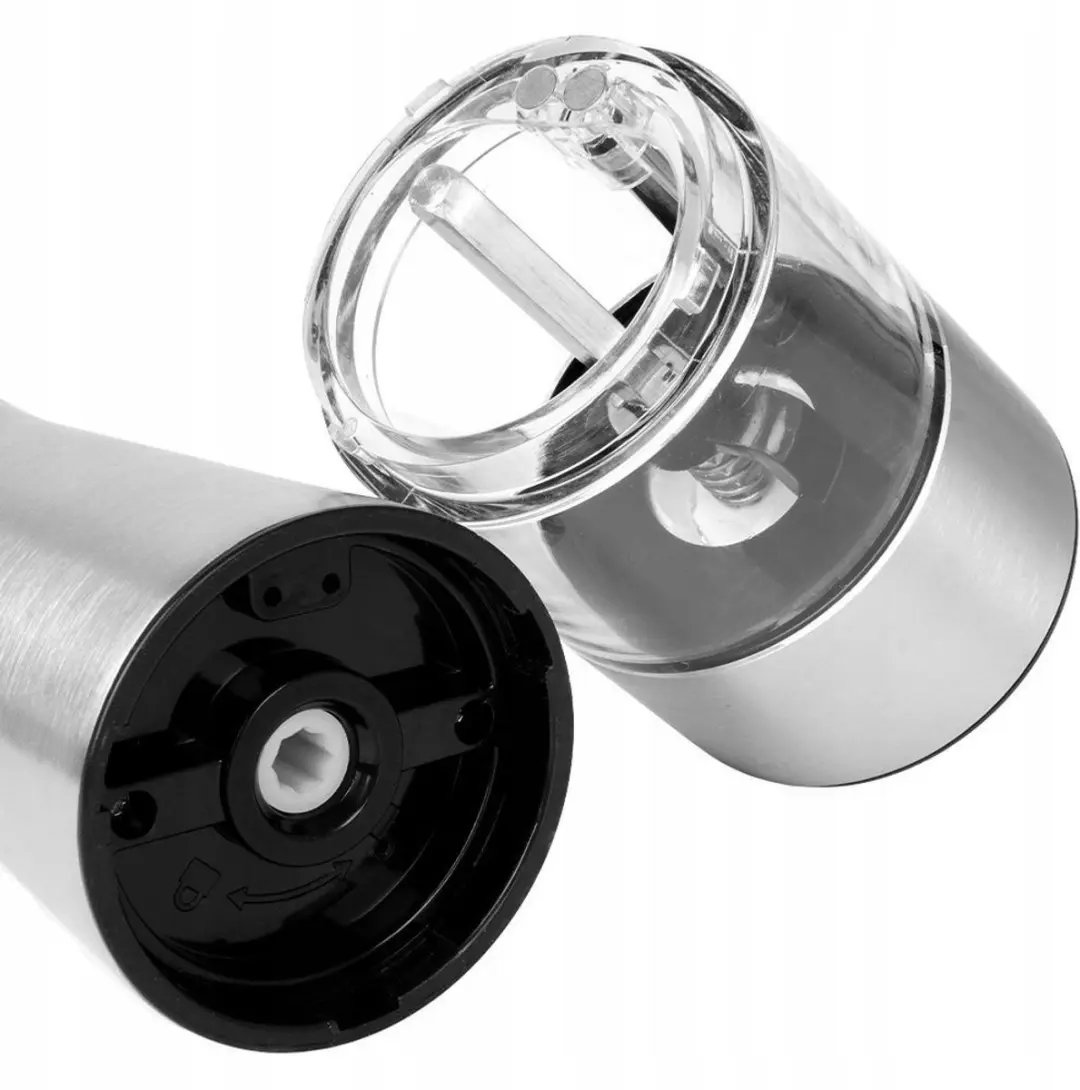Orion Elektrische Zout- en Pepermolen RVS 21,5cm