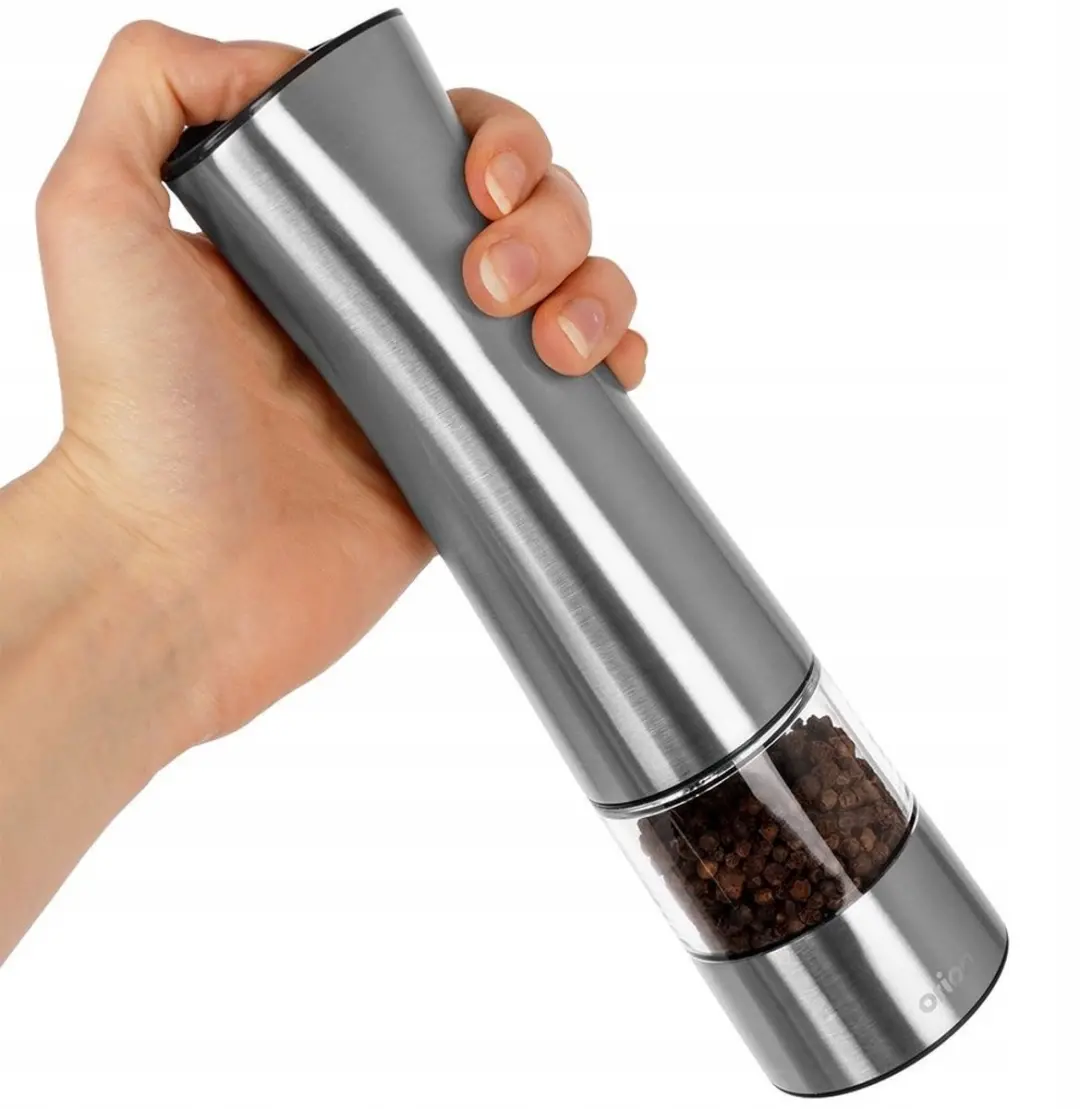 Orion Elektrische Zout- en Pepermolen RVS 21,5cm
