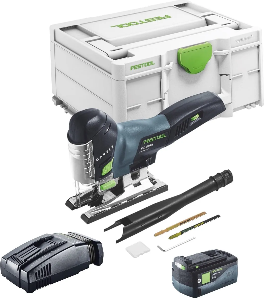 Festool CARVEX PSC 420 EB-Basic Accu-Pendelzaag 18V