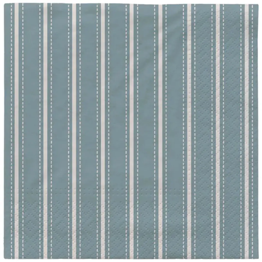 Broste Copenhagen Nordic Sea Dolly Blauw Papieren Servetten 20 Stuks