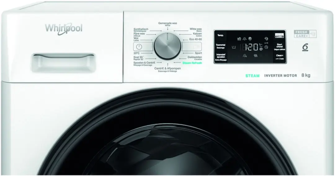 Whirlpool FFB8489E BV BE Wasmachine - 8 kg - 1400 rpm