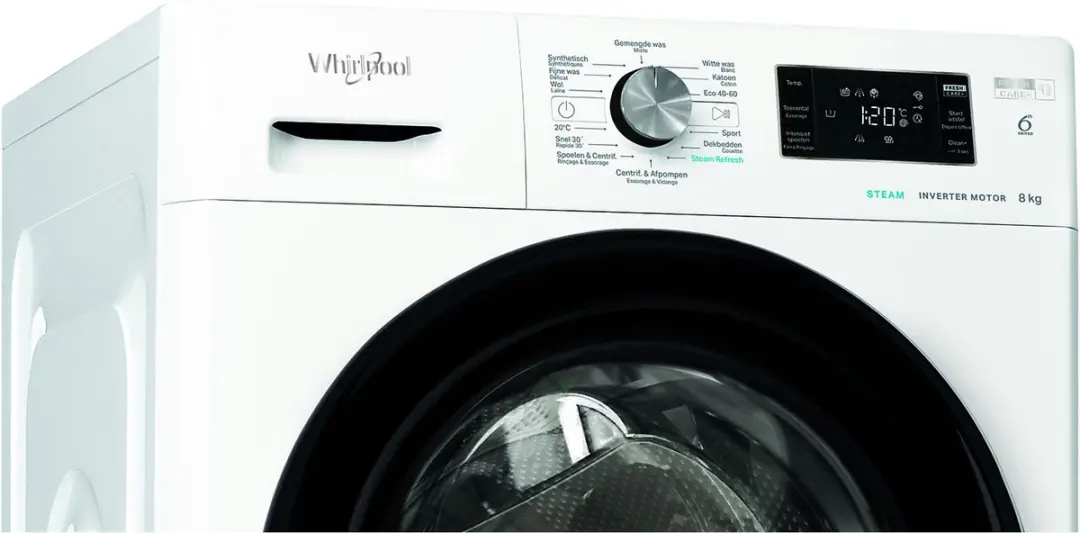 Whirlpool FFB8489E BV BE Wasmachine - 8 kg - 1400 rpm - afbeelding 6 van 6