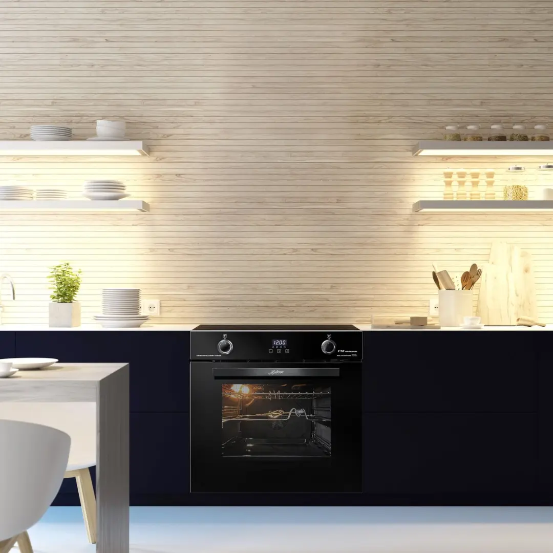 Kaiser EH 6367 Inbouwoven 79L - Zwart - 10 Functies