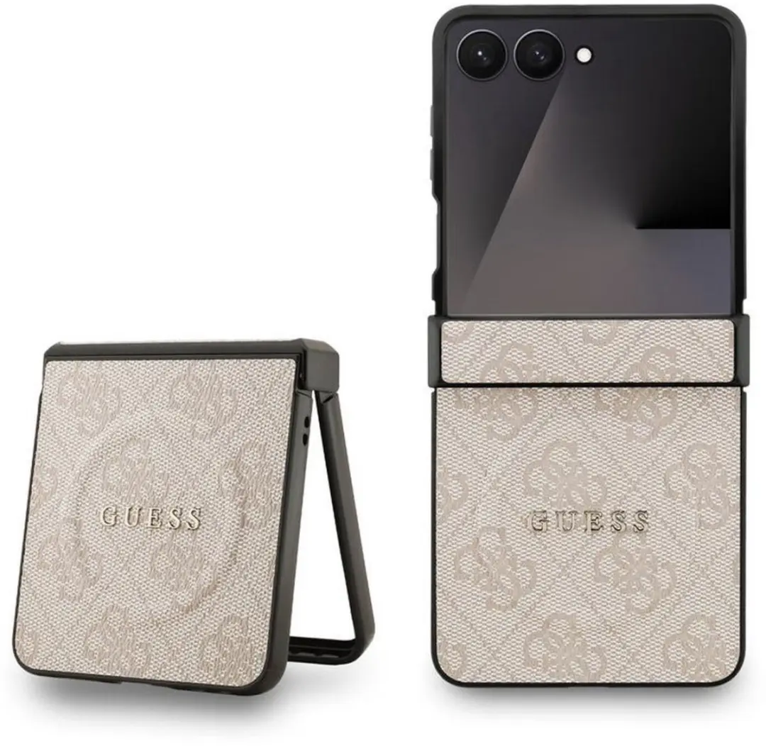 GUESS Hoesje 15151 - Samsung Galaxy Z Flip8 - Kunstleer Roze