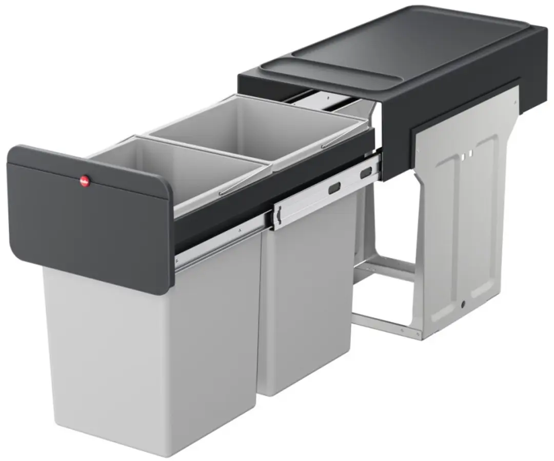 Hailo Inbouwemmer Eco-line Duo 2x14L