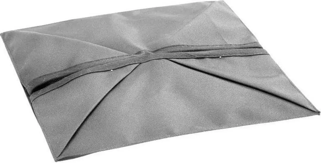 Metaltex Opvouwbare Opbergmand 23x23cm - 6L - Grijs/Wit