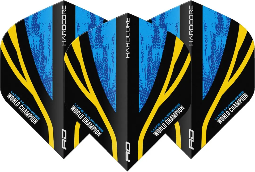 Red Dragon Luke Humphries WC Hardcore Standard Dart Flights TF6983