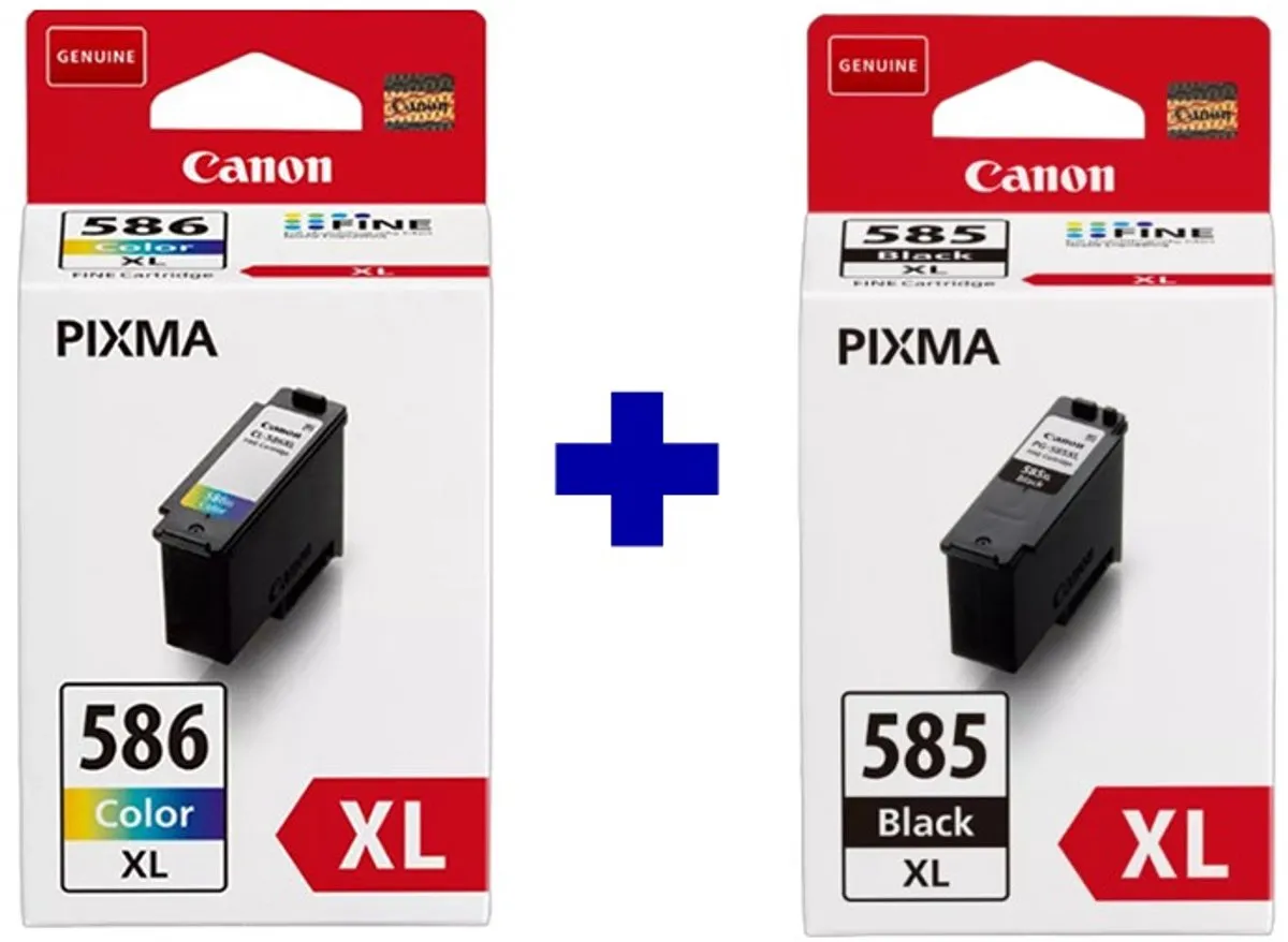 Canon PG-585 + CL-586XL Inktcartridges
