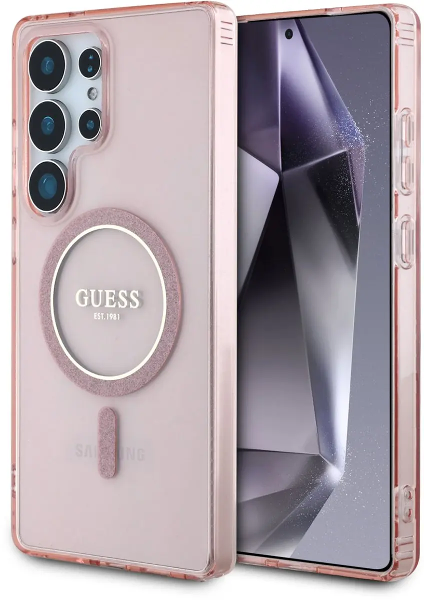GUESS MagSafe Glitter Gradient Hoesje