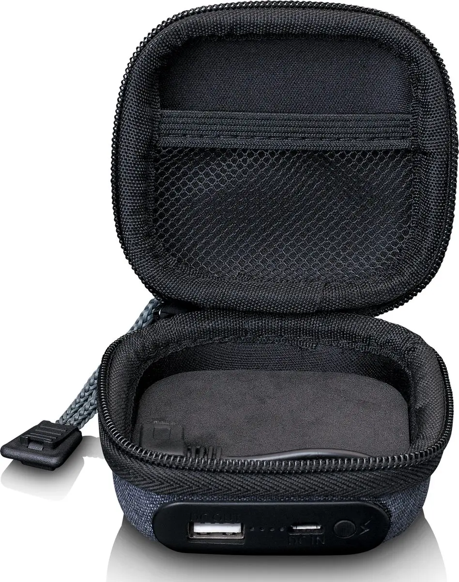 Nedis Lenco PBC-10GY Powerbank Case - Grijs