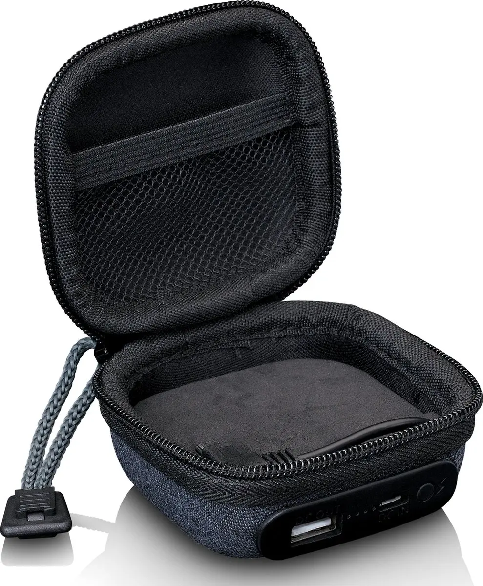 Nedis Lenco PBC-10GY Powerbank Case - Grijs