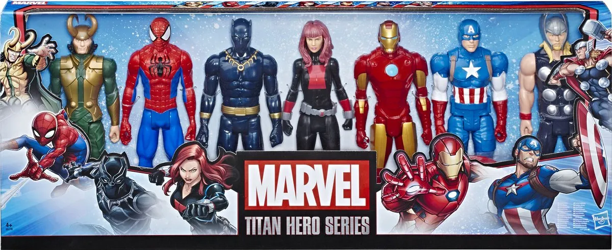 Hasbro Marvel Avengers Titan Hero Multipack Figuren - Multicolor