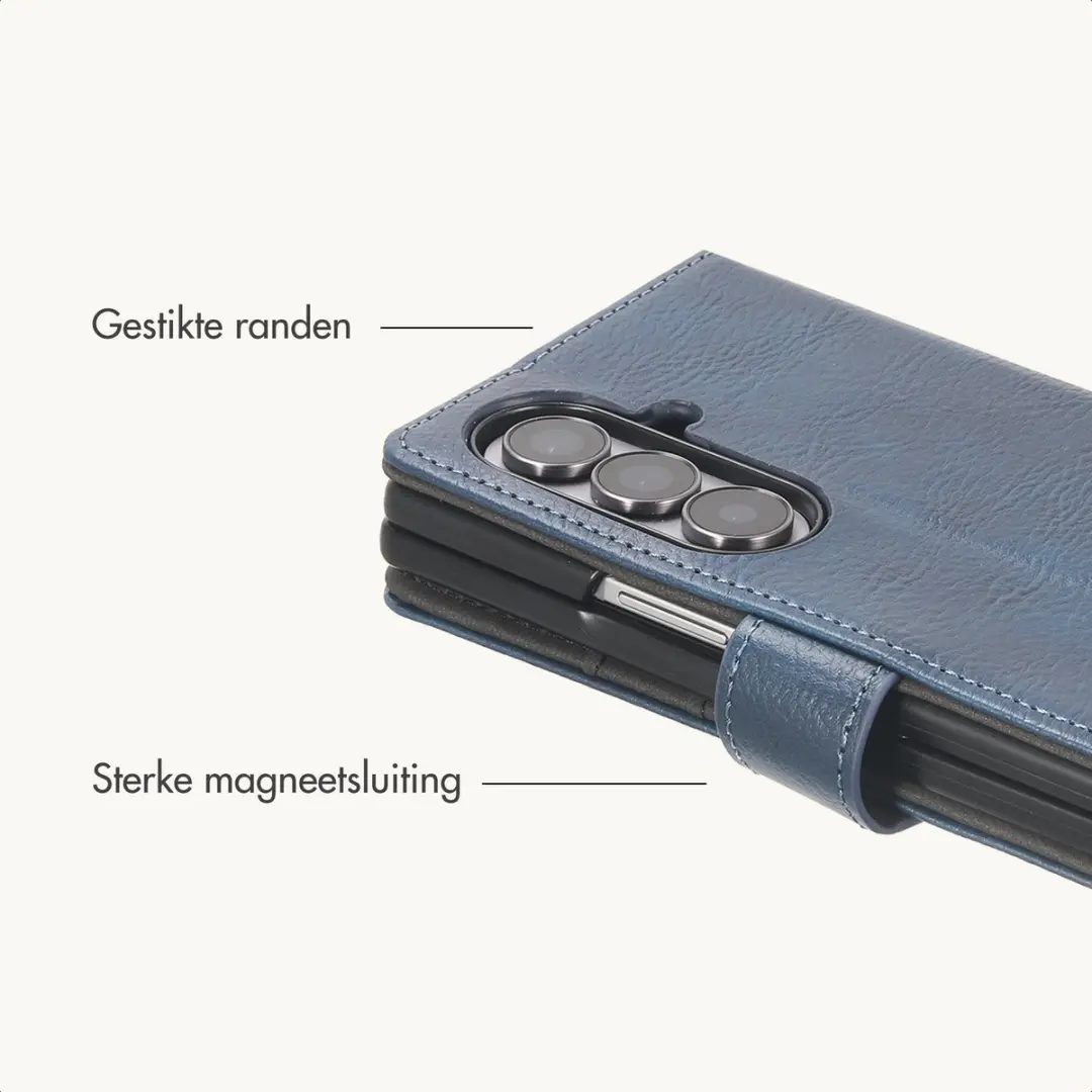Imoshion Hoesje Samsung Galaxy Z Fold8 Ultra - 3 Pasjes - Donkerblauw - afbeelding 6 van 6