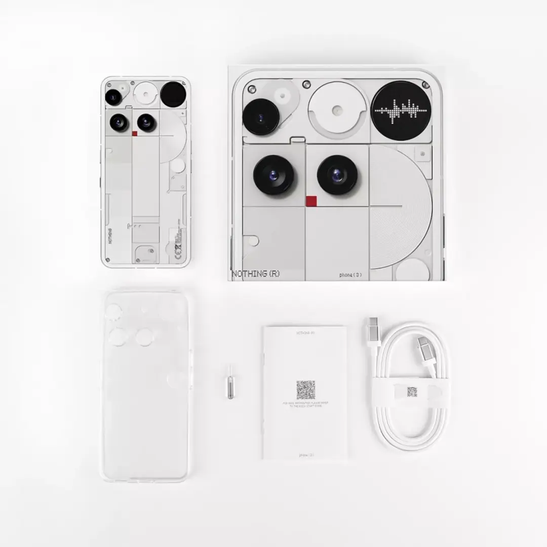 Nothing Phone (3) A10000024 Smartphone - 256GB - Wit