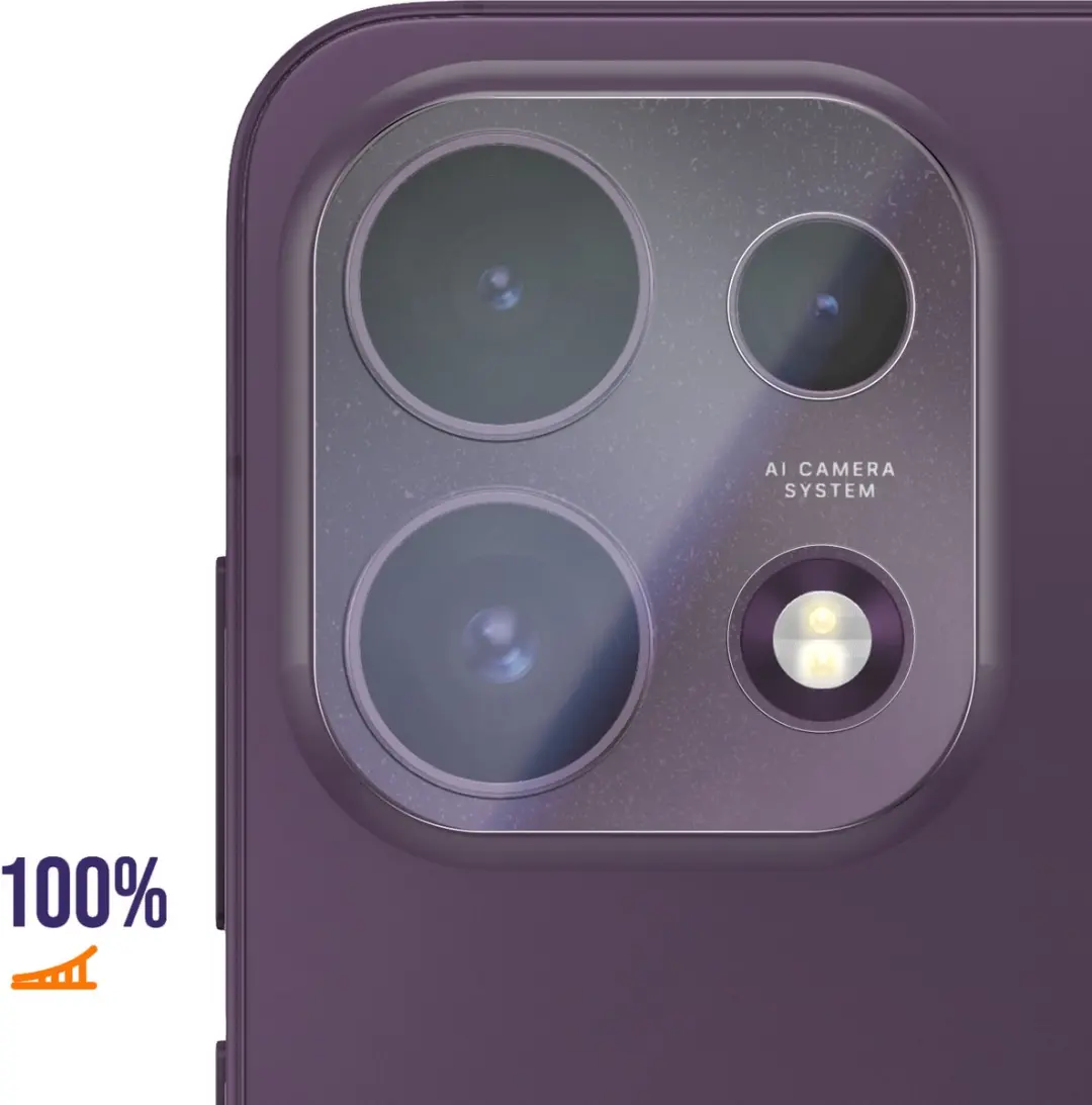 Imak Gehard Glas Camera Protector Oppo Reno 16F - Transparant