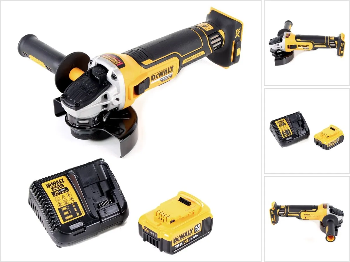 DeWalt DCG 405 M1 Haakse Slijper 18V 125mm