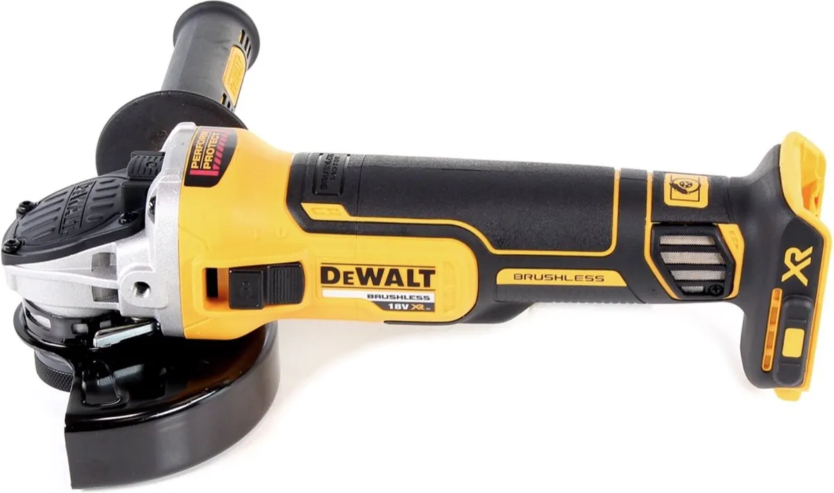 DeWalt DCG 405 M1 Haakse Slijper 18V 125mm - Borstelloos - 1x 4.0Ah Accu - afbeelding 3 van 5