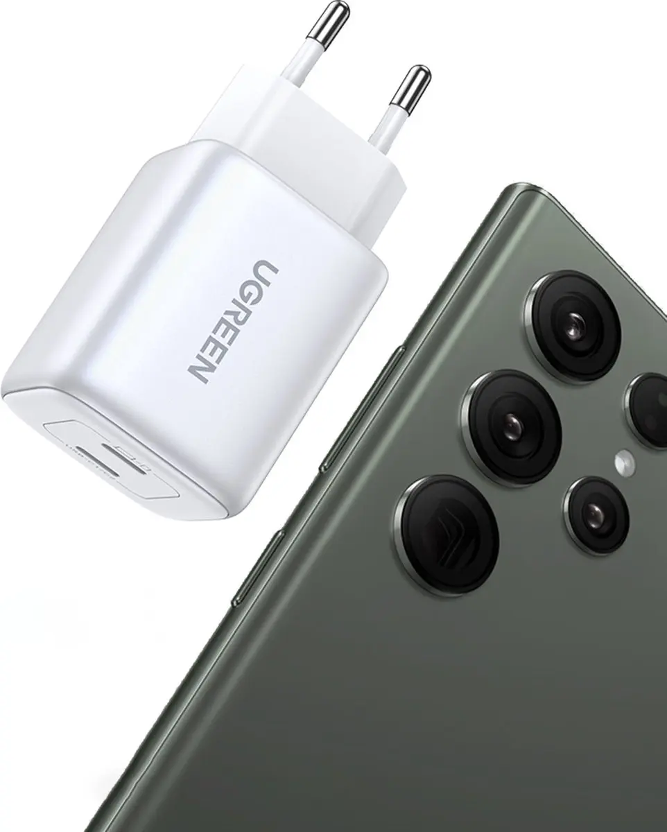 Ugreen GaN CD294 45W USB-C Snellader - Wit