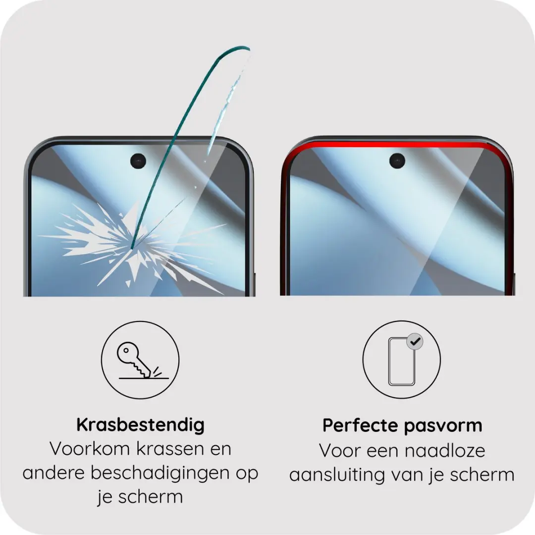 Just in Case Screenprotector Google Pixel 11 Pro - Gehard Glas