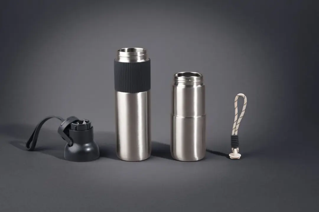 Tefal BeYou Flip Drinkfles 2-delige set 1,2L - Zwart