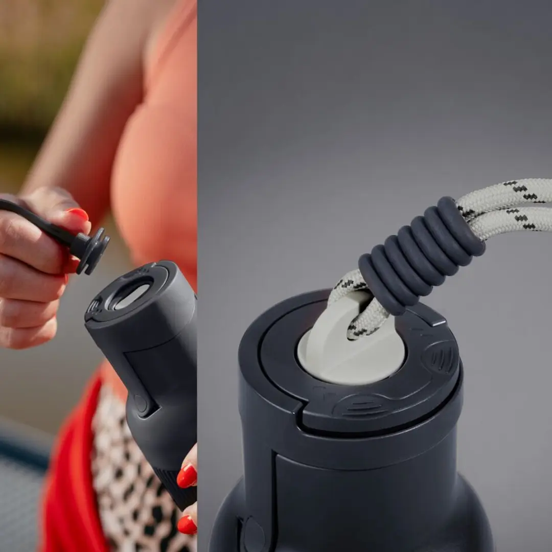 Tefal BeYou Flip Drinkfles 2-delige set 1,2L - Zwart