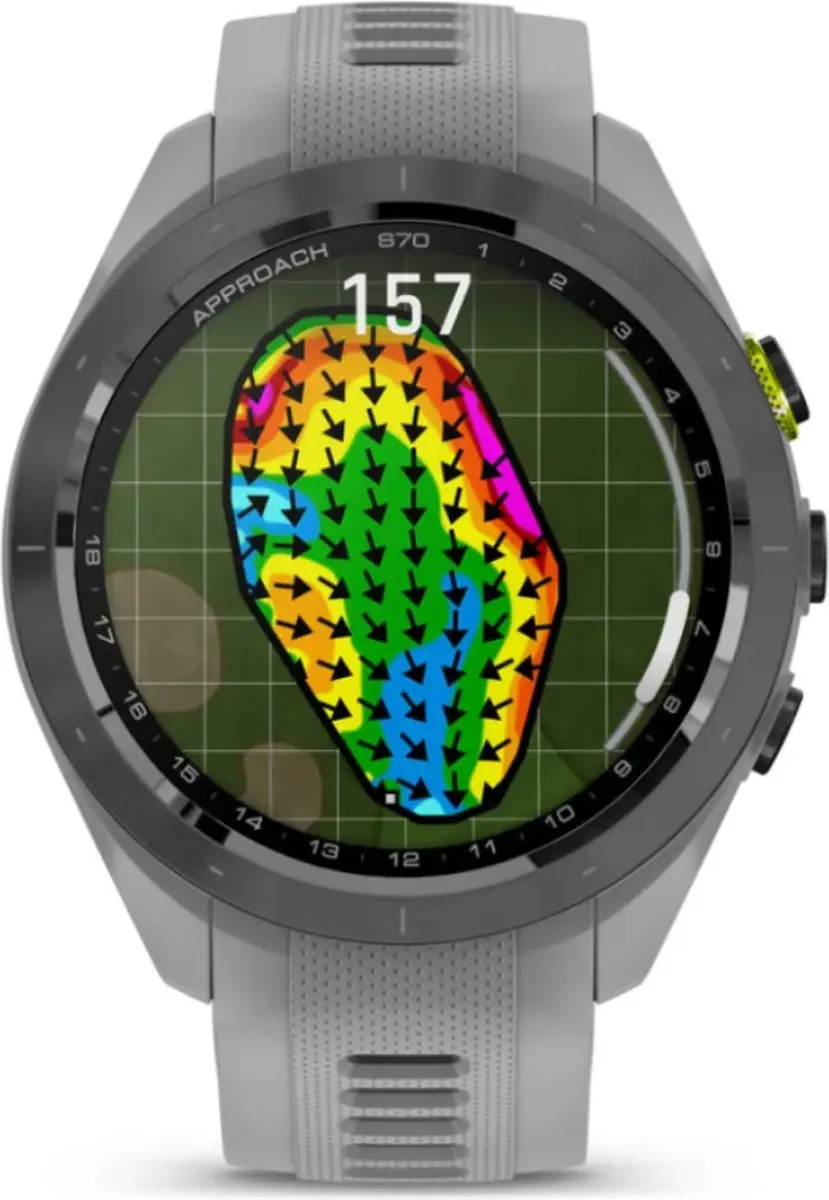 Garmin Approach S70 GPS Golfhorloge 42mm - Grijs - afbeelding 4 van 6