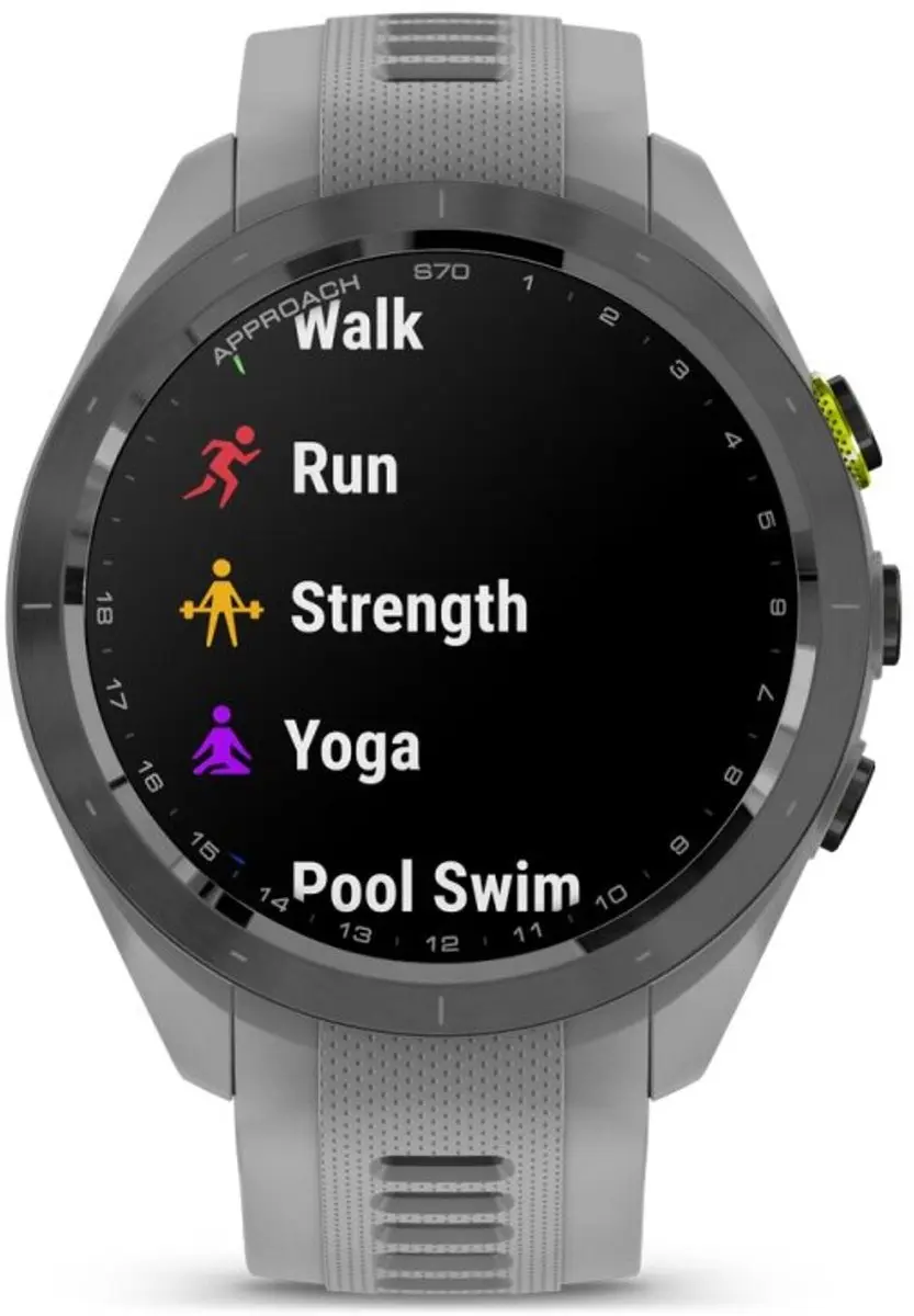 Garmin Approach S70 GPS Golfhorloge 42mm - Grijs - afbeelding 2 van 6