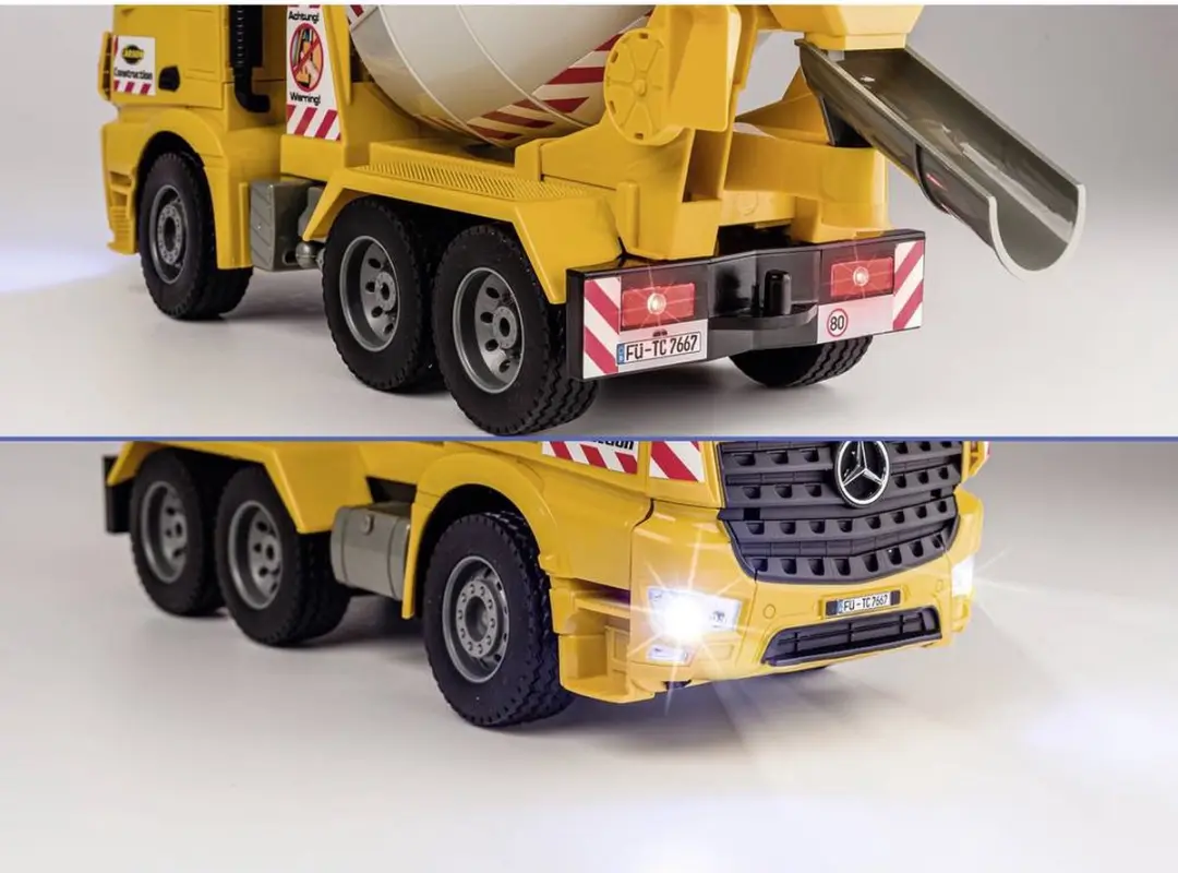 Carson RC Mercedes Arocs Cement Mixer 1:20 - CRS907667 - Multi
