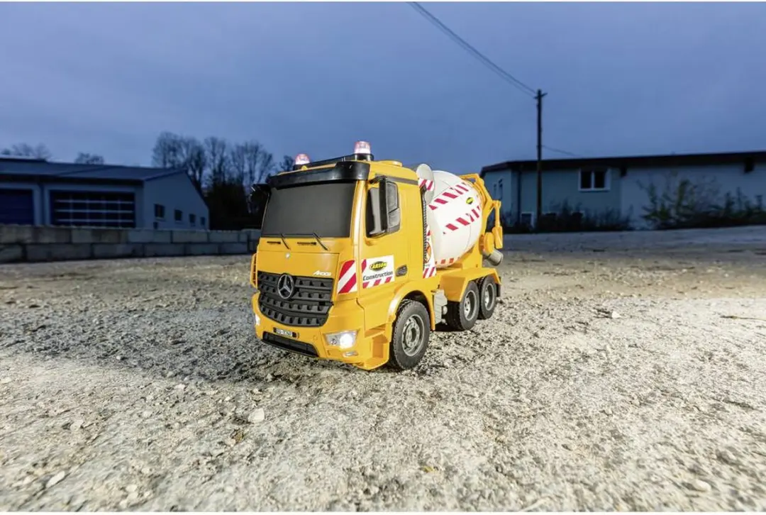 Carson RC Mercedes Arocs Cement Mixer 1:20 - CRS907667 - Multi