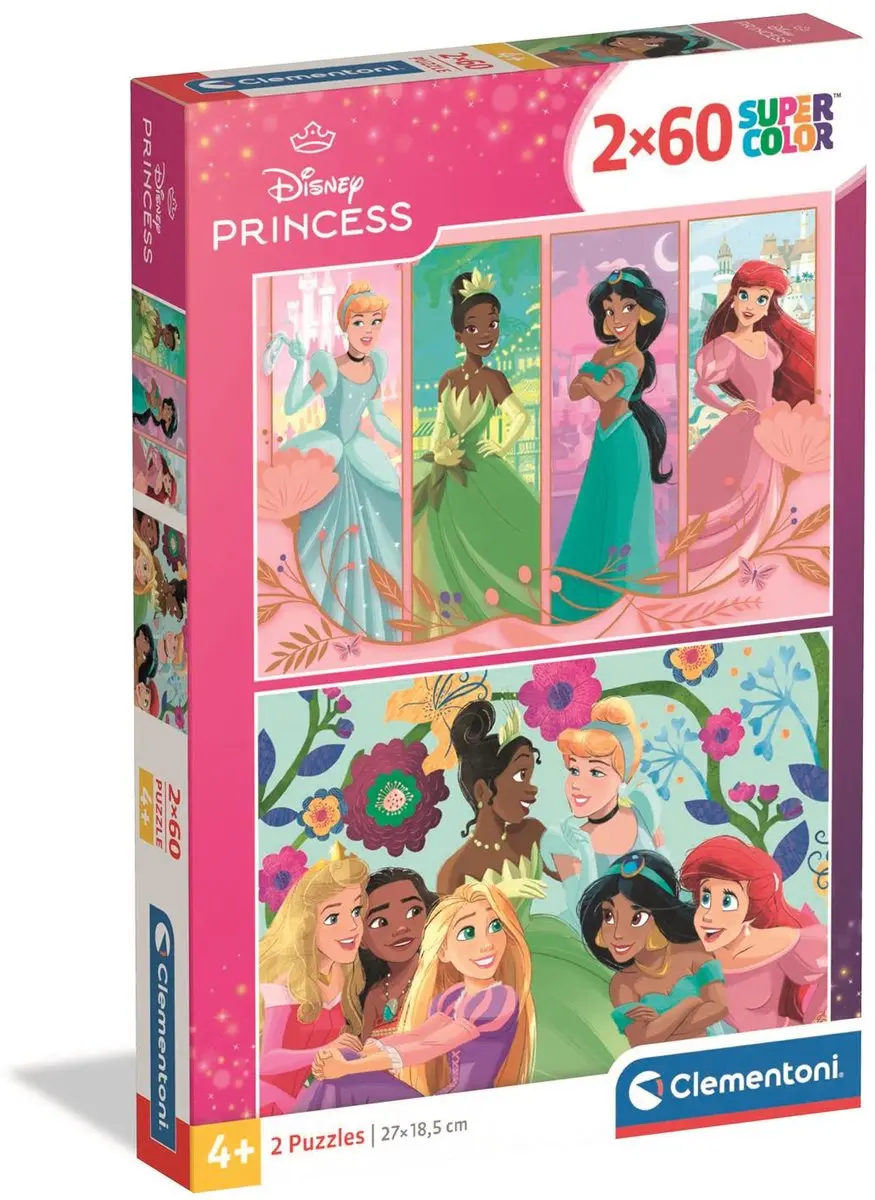 Clementoni Disney Princess Puzzel 120 Stuks