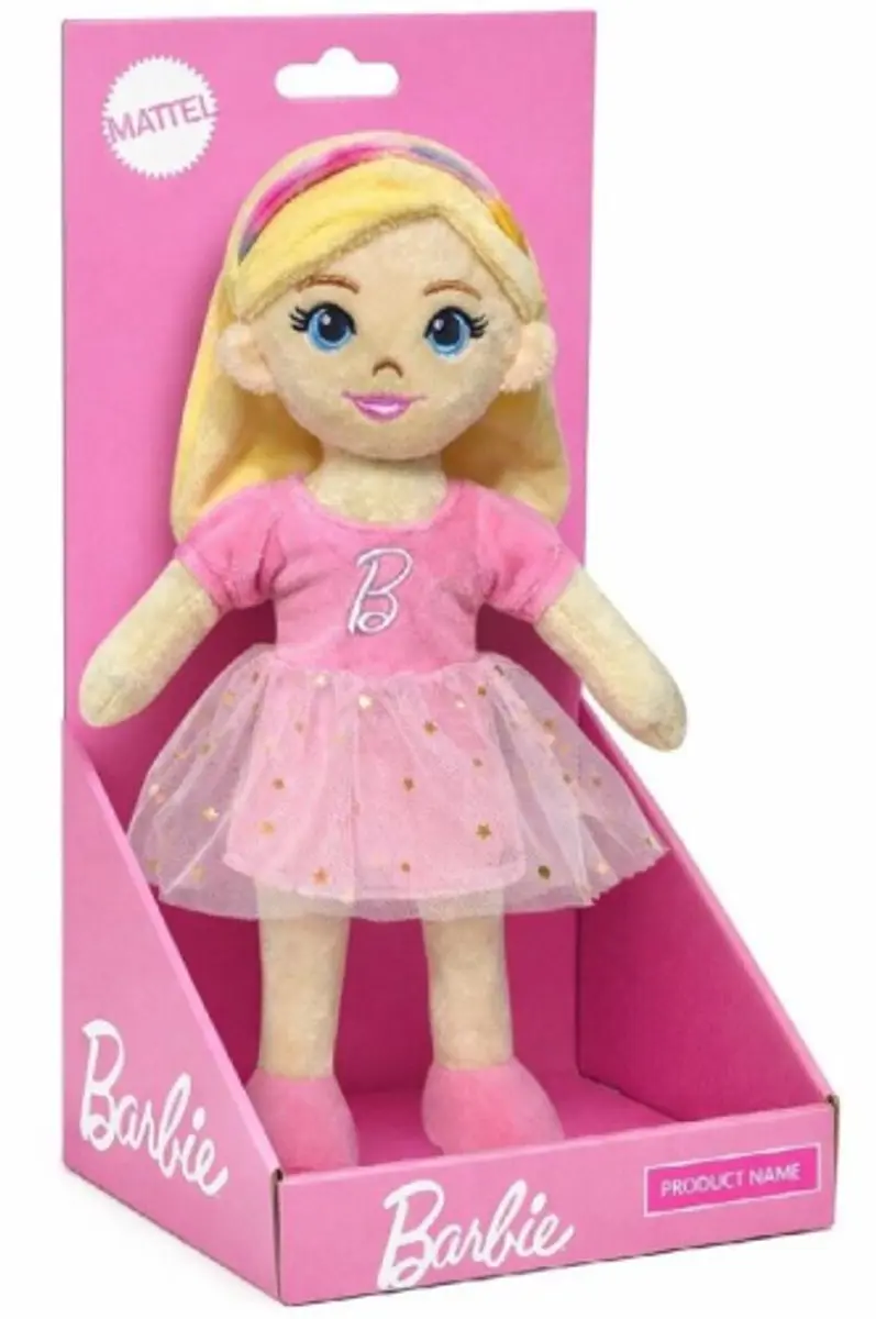 Mattel Barbie Glow Pluche Pop 30cm