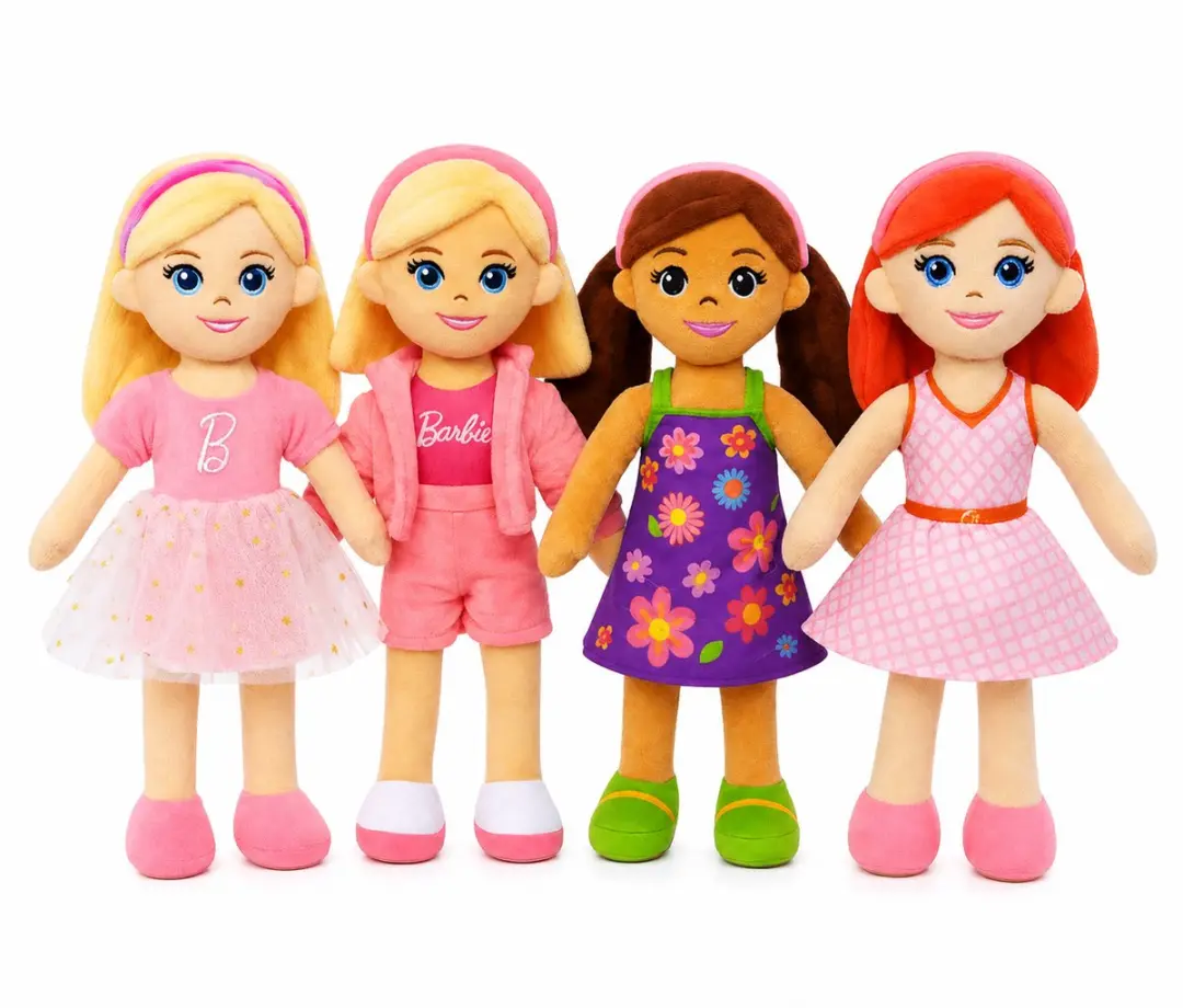 Mattel Barbie Glow Pluche Pop 30cm
