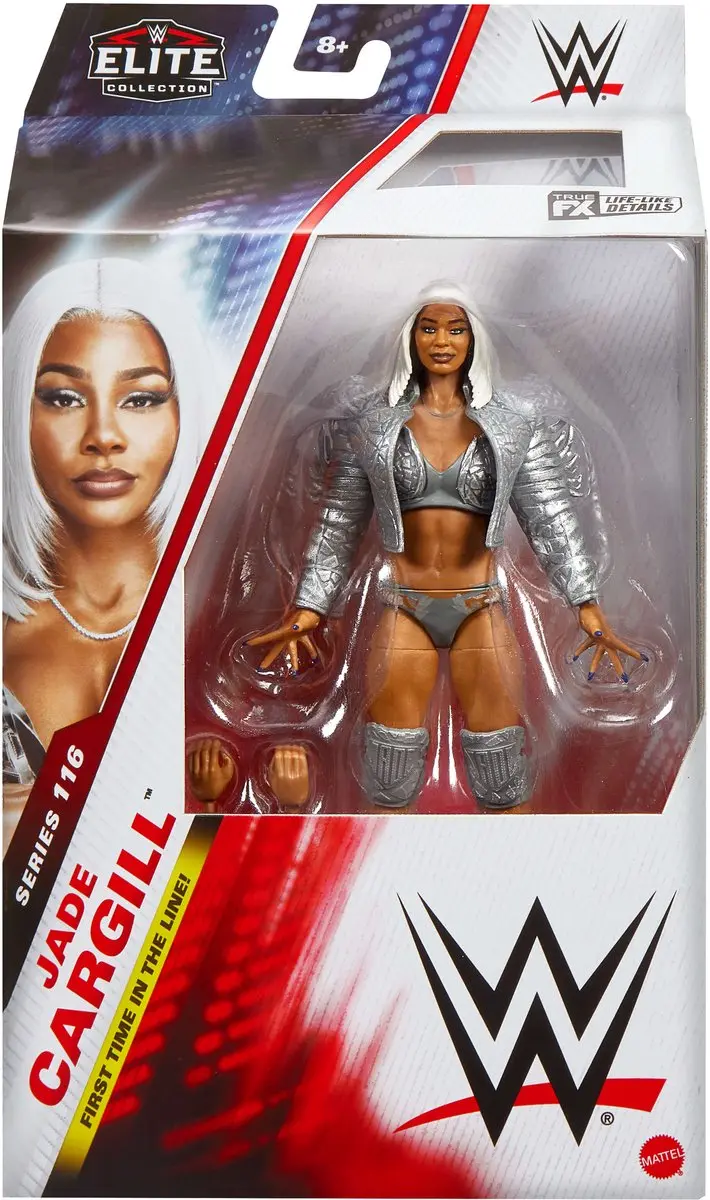 Mattel WWE Elite Jade Cargill Actiefiguur JCJ08 - Meerkleurig