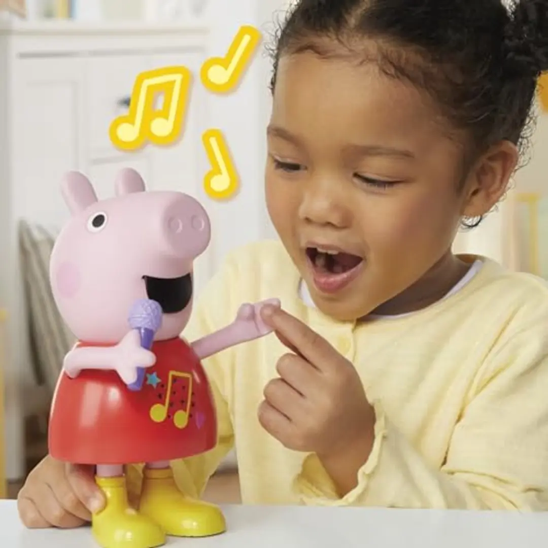 Hasbro Peppa Pig Knuffelpop - Interactief - Meerkleurig