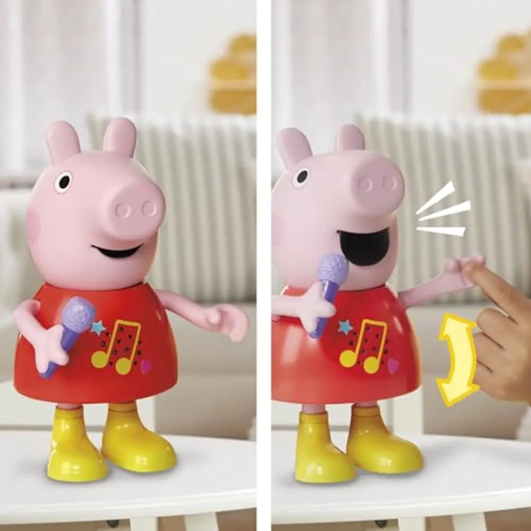 Hasbro Peppa Pig Knuffelpop - Interactief - Meerkleurig