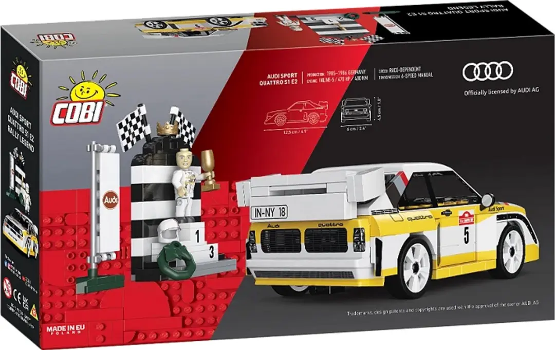 Cobi Audi Sport Quattro S1 E2 Rally Legend