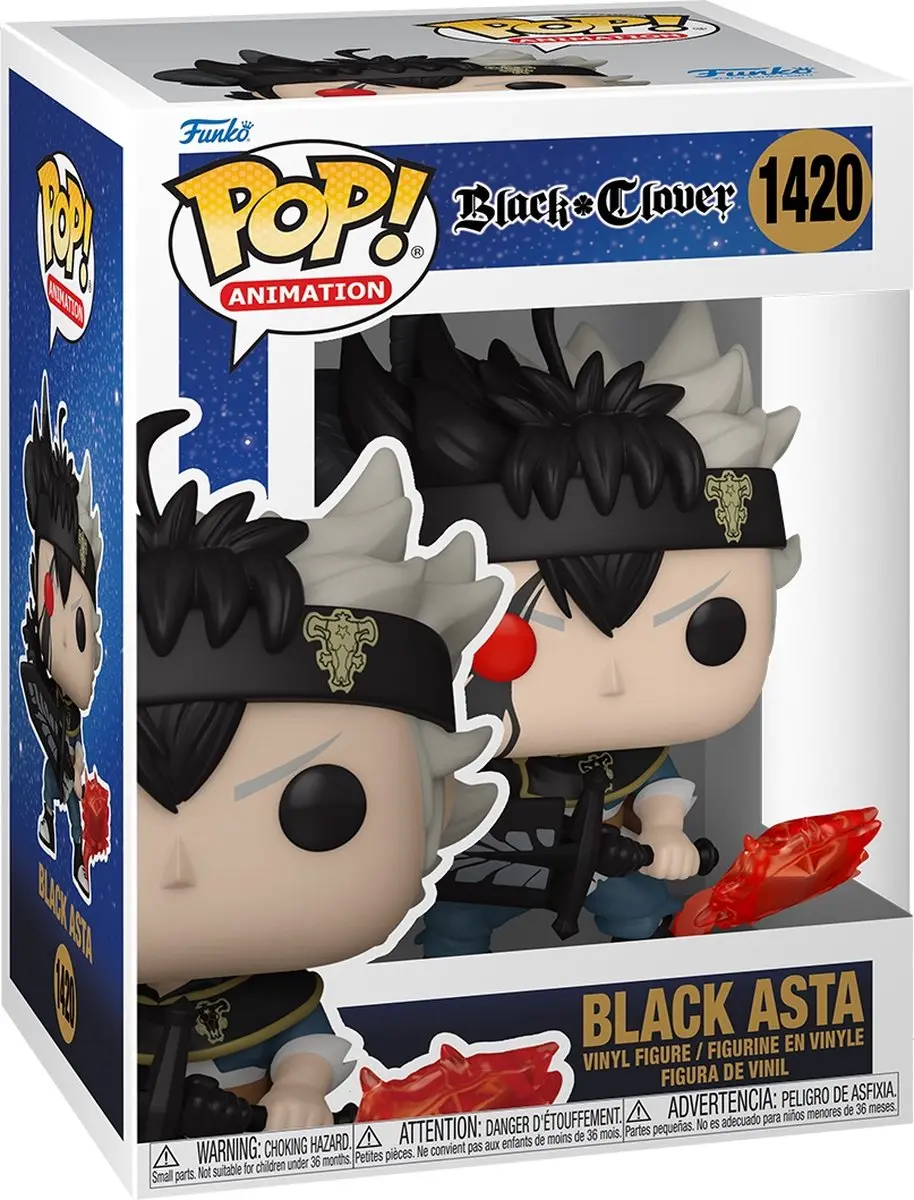 Funko Black Clover POP! Asta Verzamelfiguur 70568 - Multicolor