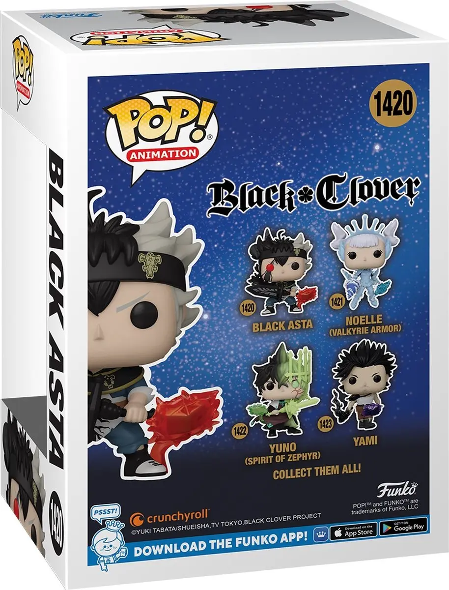 Funko Black Clover POP! Asta Verzamelfiguur 70568 - Multicolor