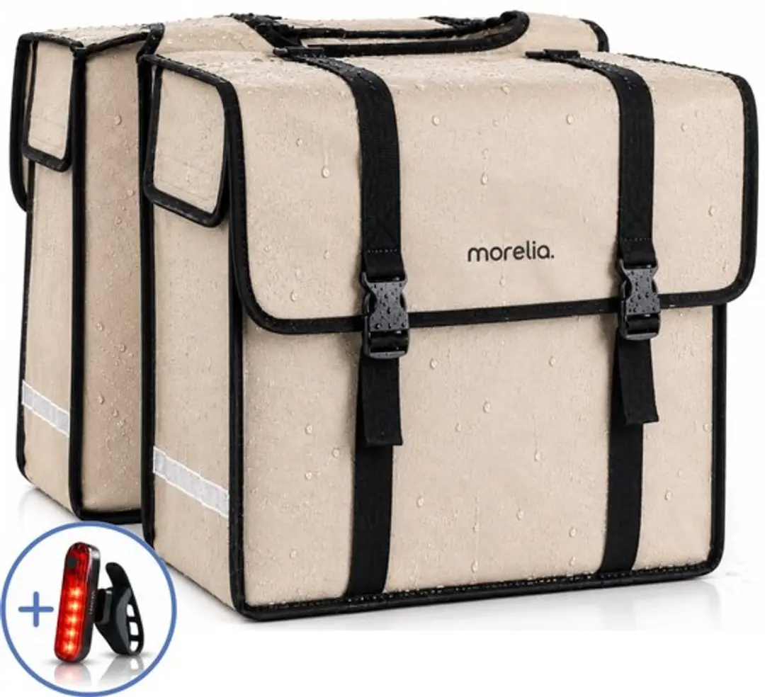Morelia Fietstas 48L Beige