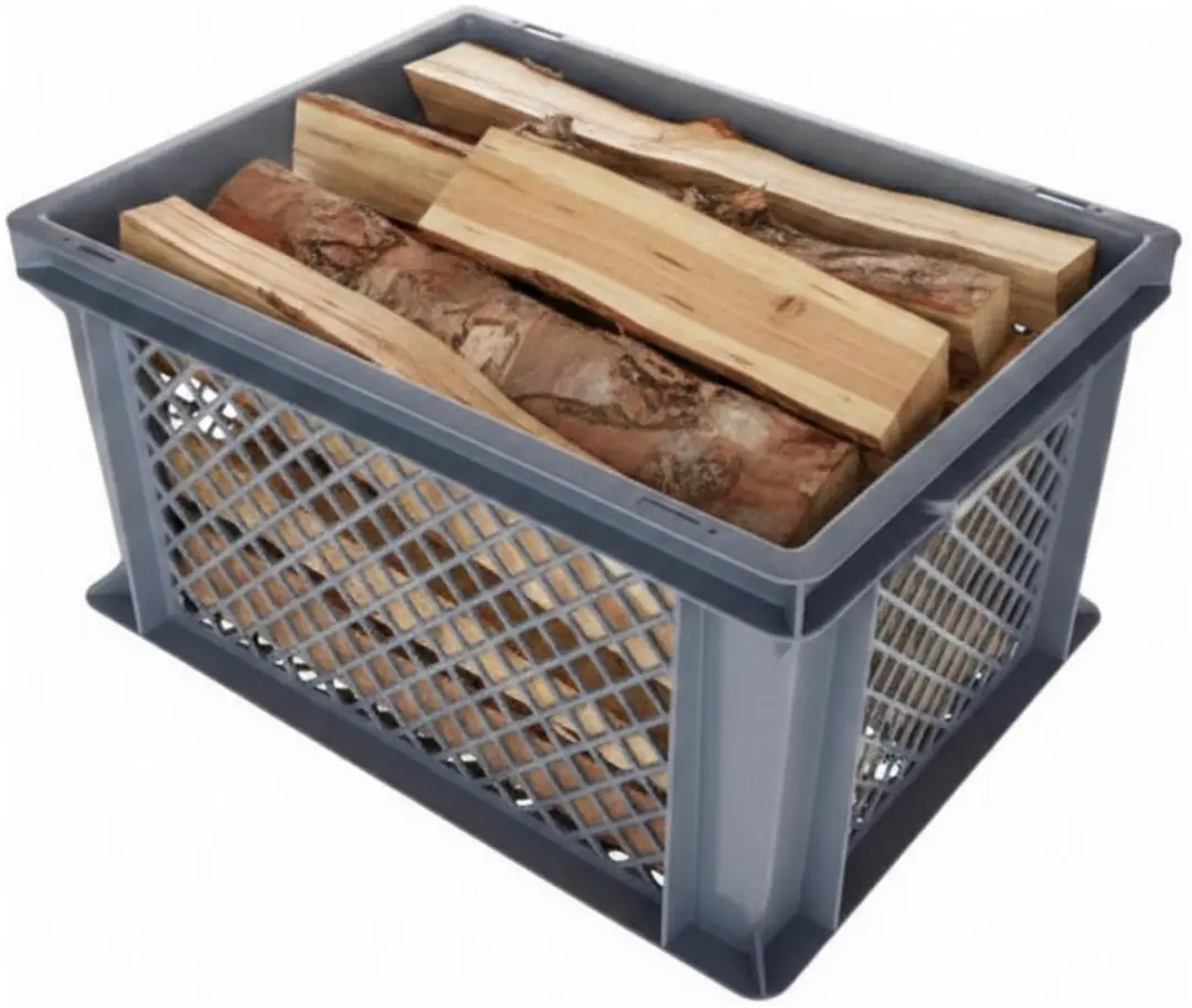 Bellatio Design Opbergbox 3x - Grijs - 40x30x22cm