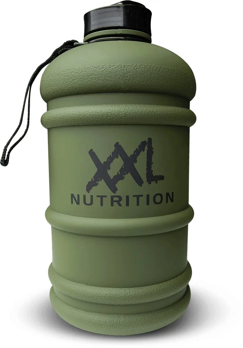 XXL Nutrition Coated Waterjug V2 2.2L - 30 Stuks - Zwart
