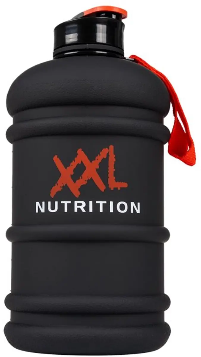 XXL Nutrition Coated Waterjug V2 2.2L - 30 Stuks - Zwart