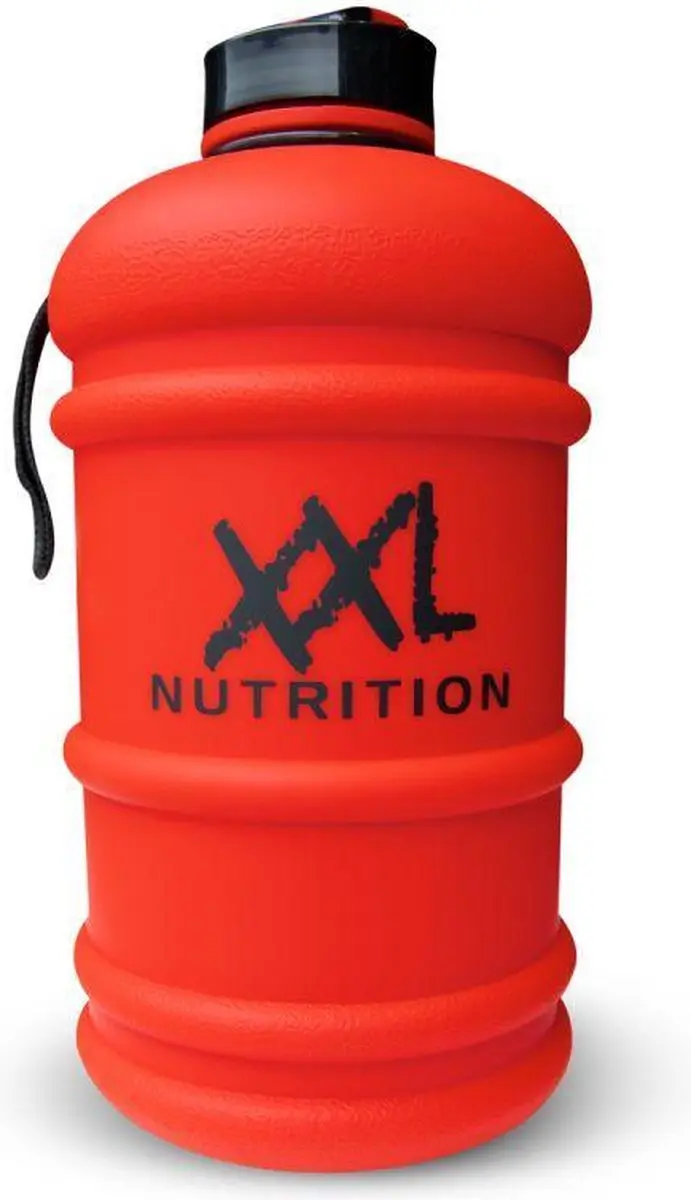 XXL Nutrition Coated Waterjug V2 2.2L - 30 Stuks - Zwart