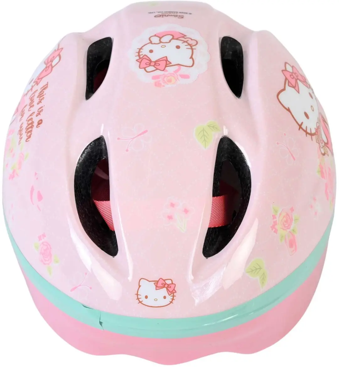 Volare Hello Kitty Fietshelm - 52-56cm - Roze - afbeelding 5 van 6