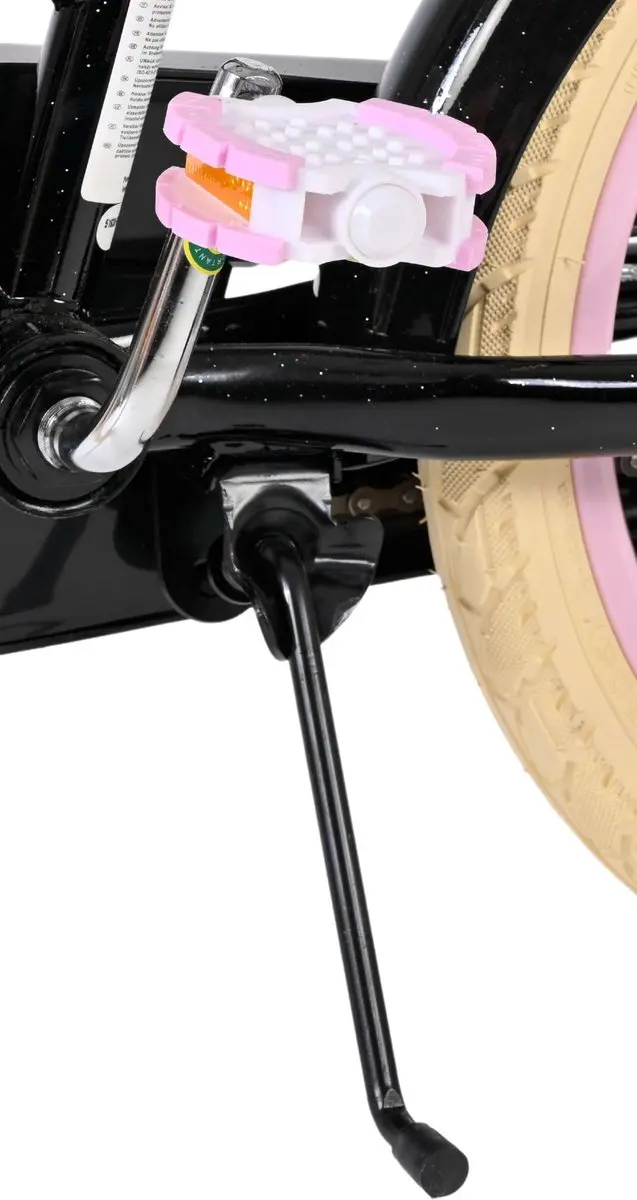Volare Excellent Kinderfiets 16 inch - Meisjes - Zwart