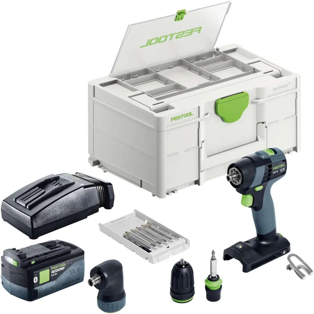 Festool TXS 18 Basisset - 40Nm Borstelloos - 5,0Ah Accu - afbeelding 6 van 6