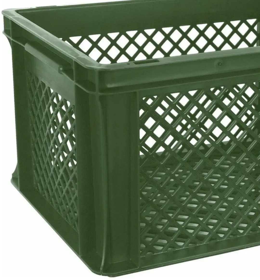 Bellatio Design Opbergbox 40x30x22cm - Legergroen